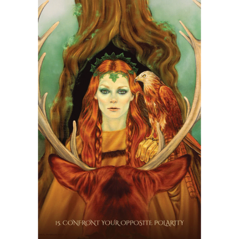 Through the Eyes of the Soul Oracle Card Deck Blue Angel 52 Cards New