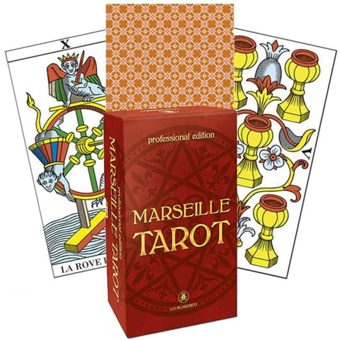 Marseille Tarot Professional Large Deck 78 Cards Lo Scarabeo