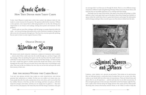 Oracle: A Practical Guide to Divination & Cartomancy Book by Lucy Cavendish (Blue Angel)