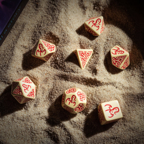 Call Of Cthulhu Masks Of Nyarlathotep Dice Set Playing Games Q-Workshop NEW
