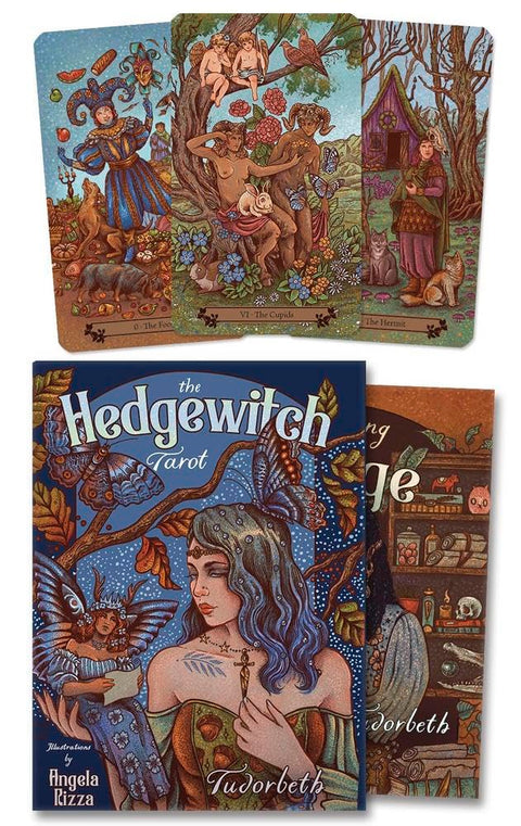 Hedgewitch Tarot Deck by Llewellyn 78 Cards & Guidebook for Divination