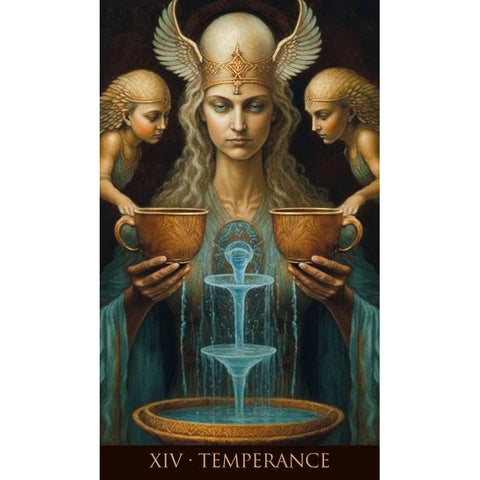 Whispers of Time Tarot Deck 78 Cards with Guidebook by Lo Scarabeo