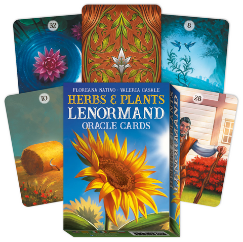 Herbs & Plants Lenormand Oracle Deck by Lo Scarabeo Tarot Cards