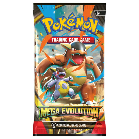 Pokemon TCG Mega Evolution Booster Pack - 10 Cards English