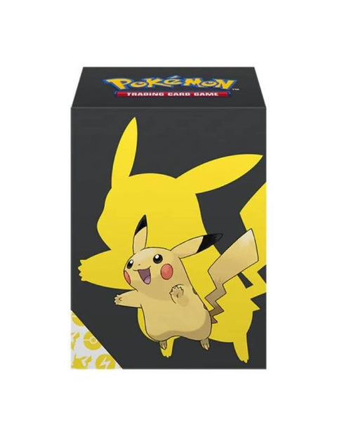 Ultra Pro Pikachu Pokémon Deck Box, Holds 80 Cards, Official TCG Storage