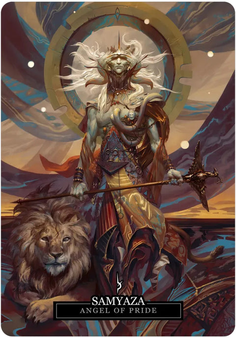 US Games Angelarium Oracle of the Fallen Angels Tarot Deck & Guidebook