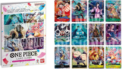 One Piece TCG Bandai Card Game Fest 2024 Premium 12-Card Japan Set