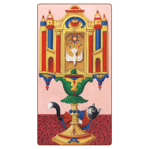 Marseille Cat Tarot Deck 78 Cards by Lo Scarabeo with Guidebook New