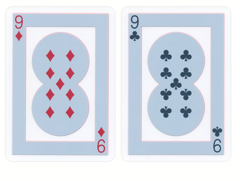 Bicycle Waterproof Clear Playing Cards Deck Red