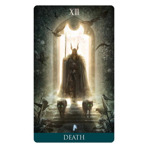 Runic Tarot Mini Deck 78 Cards Norse Runes Divination by Lo Scarabeo