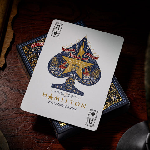 Hamilton Musical Broadway Playing Cards by Theory11 Poker Size Deck
