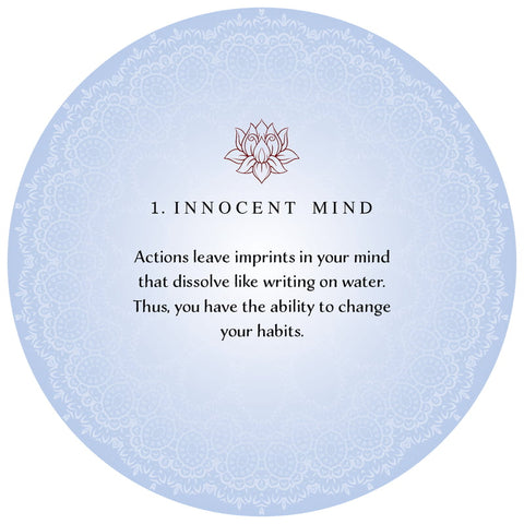 Buddhism Science of Peace & Happiness Oracle Cards Deck by Blue Angel