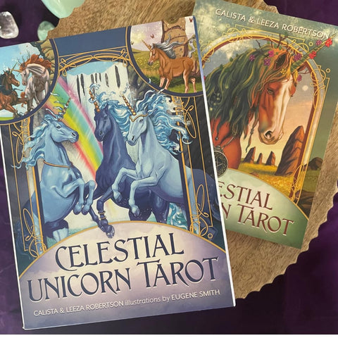 Celestial Unicorn Tarot & Oracle Deck 78 Cards with Guidebook Llewellyn