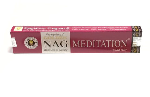 Golden Nag - Meditation Incense Vijayshree