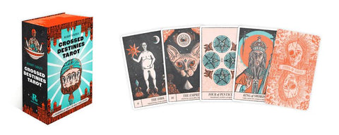 Crossed Destinies Tarot Deck 78-Card Marseille Style + Guidebook Rockpool