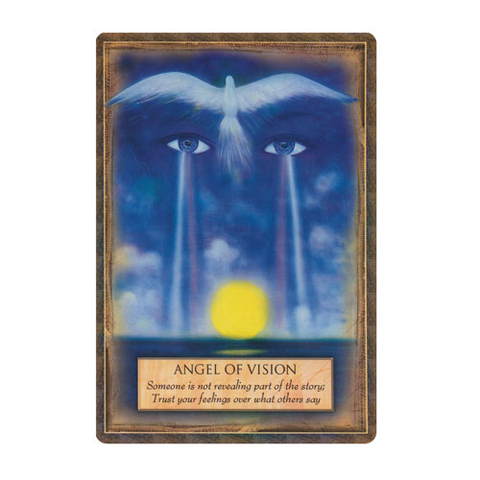 Angels Gods & Goddess Oracle Cards Deck Blue Angel Divination Set