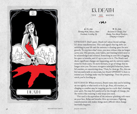 Bad Witch Tarot Deck and Guidebook Fair Winds Press