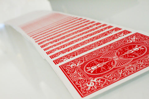 Professional Bicycle Rider Standard Poker cards (Red)