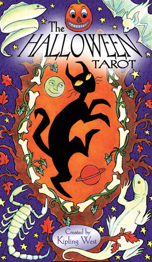 Halloween Tarot Deck by Kipling West 78 Cards US Games Sealed