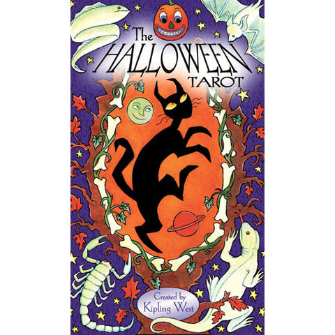 Halloween Tarot Deck by Kipling West 78 Cards US Games Sealed