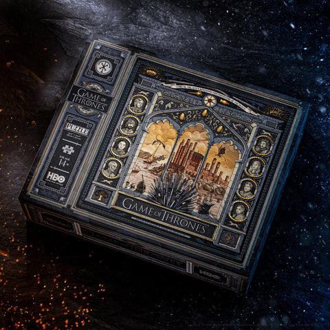 Game of Thrones 1000pc Jigsaw Puzzle by Theory11 Gold Foil Premium