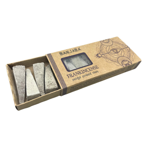 Smudge Pyramid Cones - Frankincense Banjara