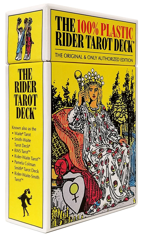 Rider Waite 100% Plastic Tarot Deck 78 Cards US Games Pamela Colman Smith