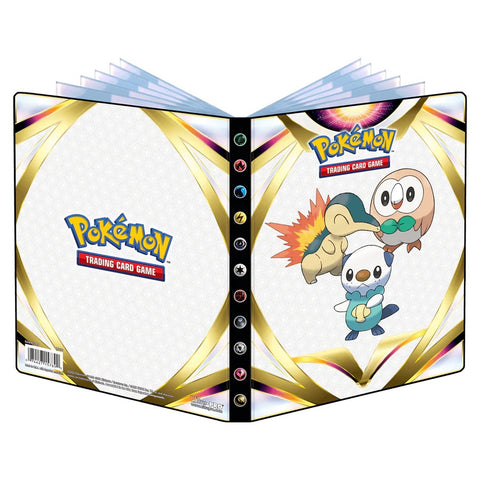 Ultra PRO Pokemon 4-Pocket Portfolio Binder Sword & Shield 10, Holds 80 Cards