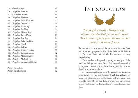 Angel Oracle Cards Deck by Debbie Malone Rockpool 36 Card Set Guidebook