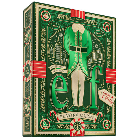 Elf Movie Playing Cards by Theory11 Premium Deck, Poker Size, New Sealed