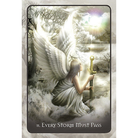 Teen Angel Oracle Cards Deck by Rita Pietrosanto Blue Angel 40-Card Set