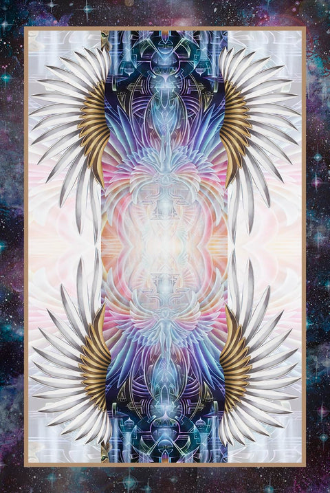 The Light Code Apothecary Oracle Cards Deck 70 Cards & Guidebook Blue Angel