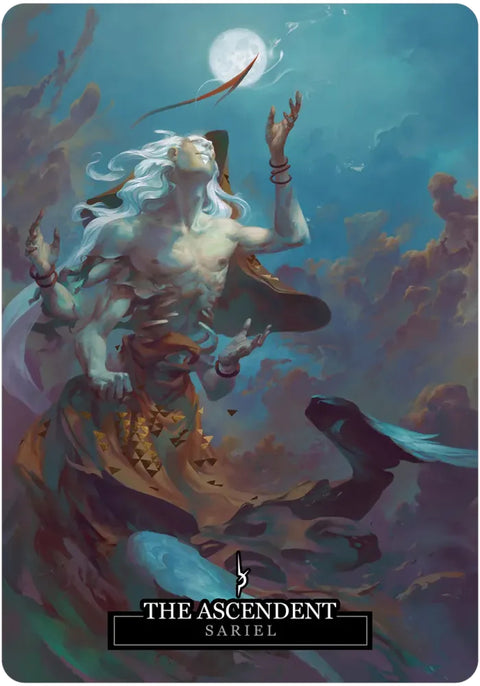 US Games Angelarium Oracle of the Fallen Angels Tarot Deck & Guidebook