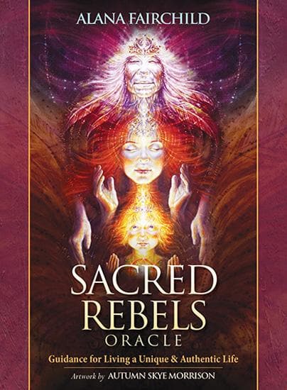 Sacred Rebels Oracle Cards Deck by Alana Fairchild Blue Angel 45 Cards