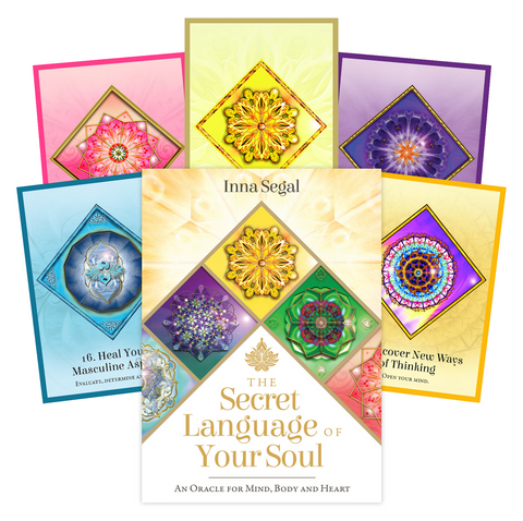 The Secret Language Of Your Soul Oracle Cards Deck Blue Angel By Inna Segal NEW
