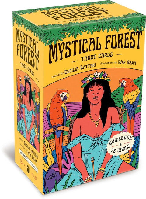 Mystical Forest Tarot Card Deck & Guidebook by Wes Gama Andrews McMeel