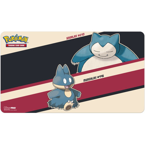 Ultra PRO Pokémon Playmat Mousepad Snorlax & Munchlax 24x13.5 TCG Desk Mat