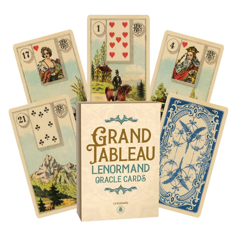 Grand Tableau Lenormand Oracle Cards 36-Card Deck Lo Scarabeo Italy