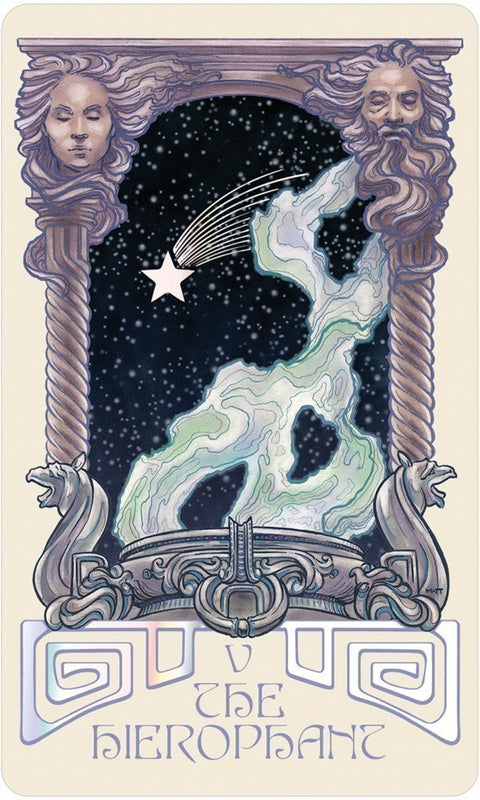 Ethereal Visions Tarot Luna Edition Deck by Matt Hughes w/ Guidebook