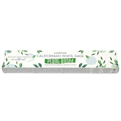 20x White Sage Incense Sticks Stamford Premium Vegan Long Lasting Aroma