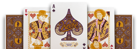 Wonka Playing Cards Premium Theory 11 Magic Tricks Chocolate Factory USpcc T1184