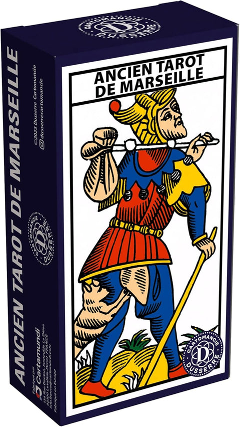 Tarot de Marseille French Edition Deck – Grimaud Cartomancie Cards