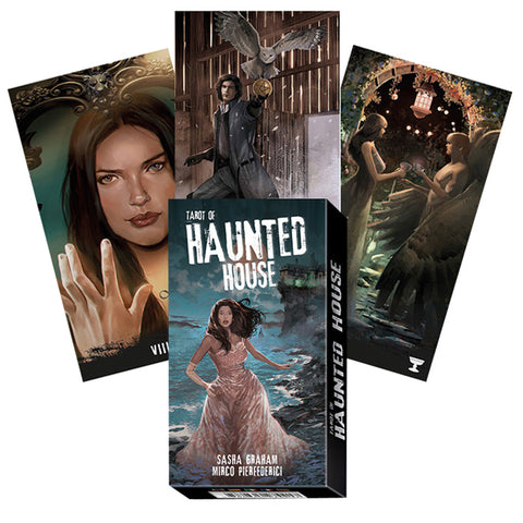 Tarot of the Haunted House 78-Card Deck by Lo Scarabeo Sasha Graham