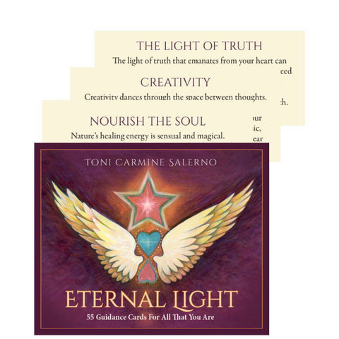 Eternal Light Mini Oracle Cards Blue Angel Publishing Toni Carmine Salerno NEW