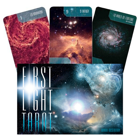 First Light Tarot Cards Deck Book Set Schiffer Publishing Dinah Roseberry NEW