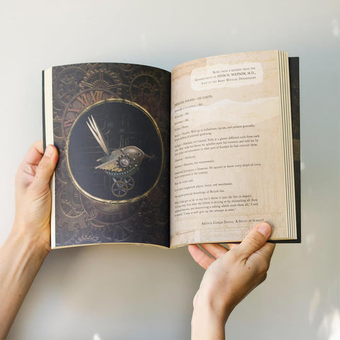 Zoologica Steampunk Pendulum Journal by Maxine Gadd Blue Angel 220pg