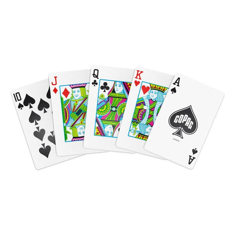 Copag Legacy Bridge Playing Cards Double Deck PVC Red & Blue Regular Index
