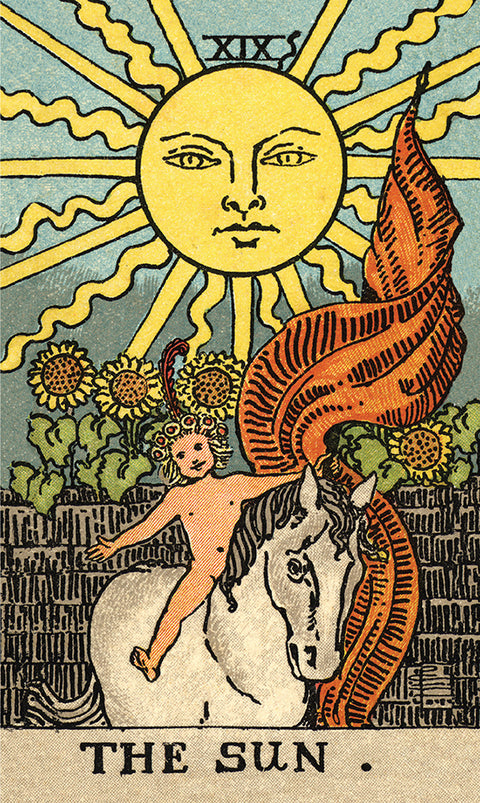 Smith-Waite Borderless Tarot Deck 84 Cards by US Games Systems