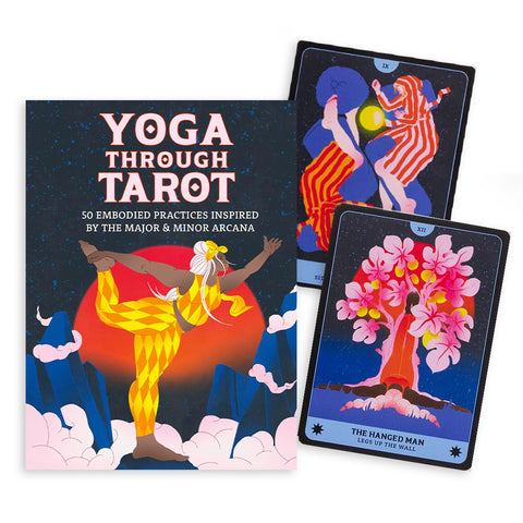 Yoga Through Tarot cards Leaping Hare Press
