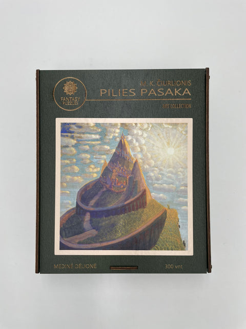 M.K. Ciurlionis Tale of the Castle 300pc Wooden Jigsaw Puzzle L
